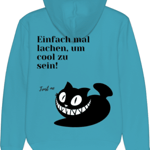 Katze mit Fratze vertikal Hoodie 2