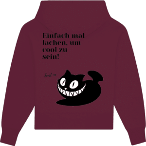 Katze mit Fratze vertikal oversize