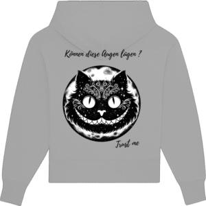 Mondkatze Hoodie oversize